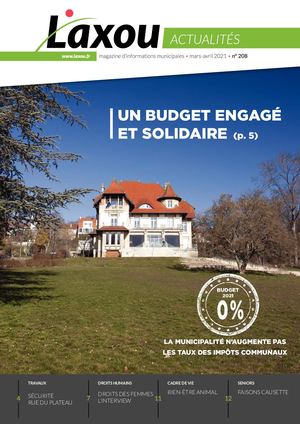 Laxou Actualités 208 - mars avril 2021