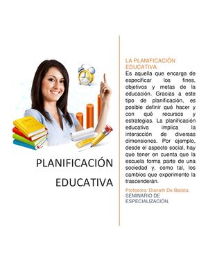 Planificación Educativa