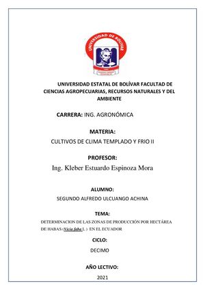 Ulcuango Segundo Tarea Sem9 Zona Produccion Ha Habas