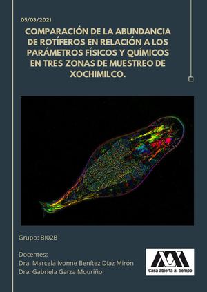 Abundancia De Rotiferos