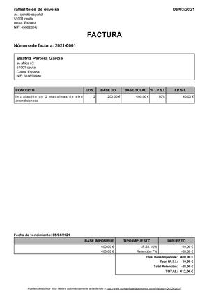 Factura 2021 0001