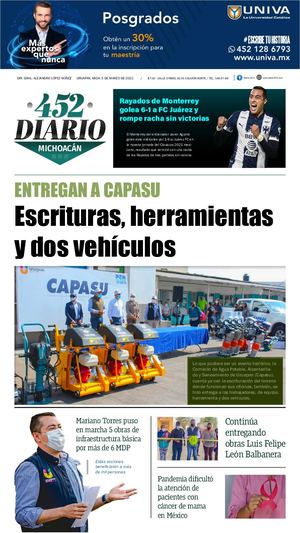 Diario 452 5 De Marzo 21