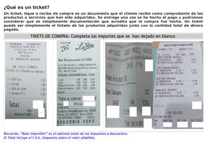 Tickets A Calcular Tanto Por Ciento
