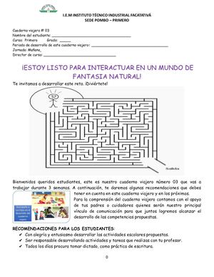 1° Grado Primero C V # 3