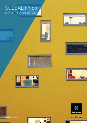 Soleal 65 Triple Vidrio Catálogo /PUIGMETAL®