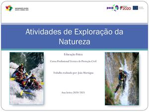 Atividades De Exploração Da Natureza
