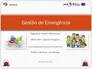Gestão De Emergência