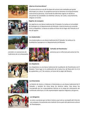 Qué Es El Turismo éTnico