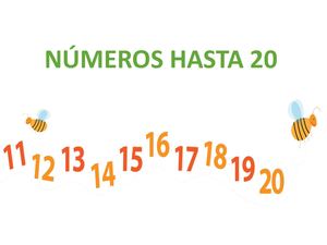 Los Números Del 10 Al 19 Pptx