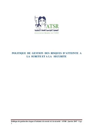 Calaméo - Politique De Gestion Des Risques
