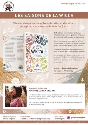 Le Lotus & L'éléphant Cp Les Saisons De La Wicca