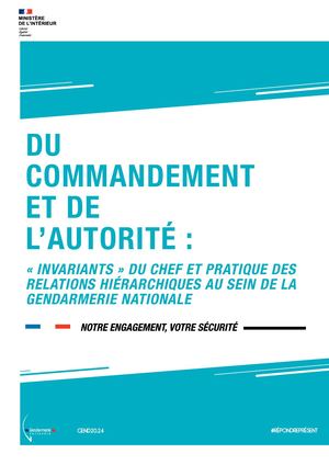 DU COMMANDEMENT ET DE L’AUTORITÉ