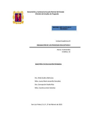 Programa Ipe Ii Primaria 25 02 21