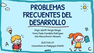 Problemas Frecuntes Del Desarrollo