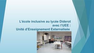 Unité d'Enseignement Externalisée du Lycée Diderot