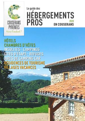 Hébergements à la nuitée Couserans 2020