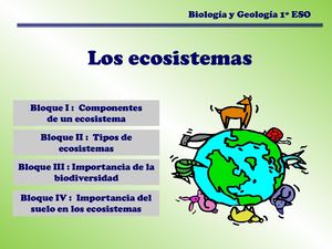 04 Los Ecosistemas