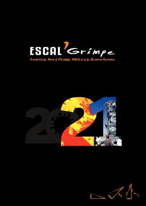 Catalogue ESCAL'Grimpe spécial Covid-19