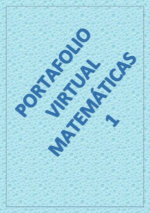 Portafolio Matemáticas Evelyn Rumipamba Angie Malla Ca 001
