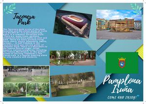 The Taconera Park The Taconera Park Is One Of The Most Beautiful And The Oldest Parks Of Iruña It Is 90 000 M², It Is Surrounded By Walls, In A Romantic Versailles Style There Are Many Trees, Gardens, Sculptu