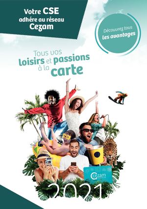 Livret Utilisateur Carte Cezam Salaries Beneficiaires Adherent 09022021