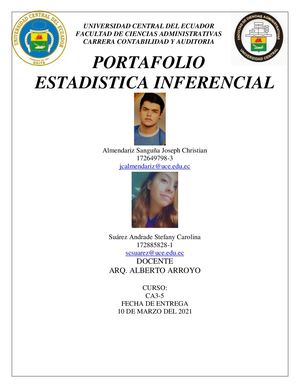 Portafolio Estadistica Inferencial Almendariz Joseph Suarez Stefany Ca3 5