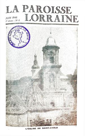 Paroisse Lorraine 1946-06