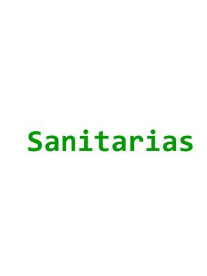 Sanitarias 8 Marzo