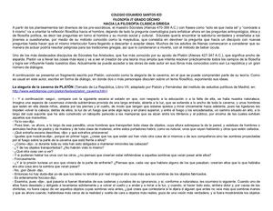 Alegoría De La Caverna De Platón, Actividad (1)