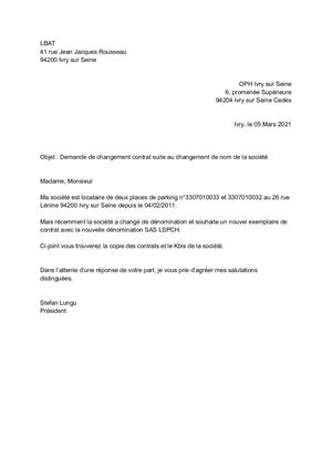 Lettre Changement De Nom Parking (1)