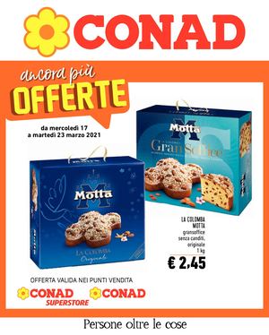 Rilancio Conad Lazio Nord Ovest 17 Marzo 23 Marzo 2021