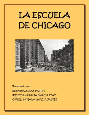 La Escuela De Chicago EEE