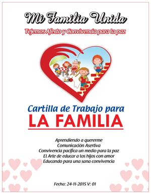 Cartilla Familias Únicas