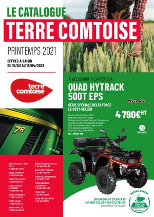 TERRE COMTOISE Catalogue promotions Printemps 2021