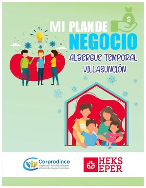 Plan De Negocio Albergue Villasunción