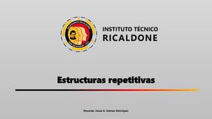 6 Estructuras Repetitivas
