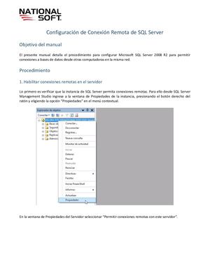 Des Mnl Manual Para Configuracion Remota Sql Server V1 0 20141022