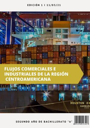 Flujos Industriales y Comerciales de Centroamérica
