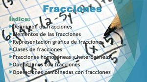 Fracciones