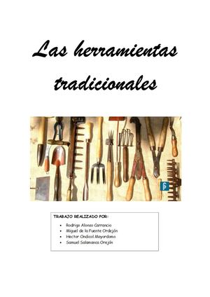 Heramientas Tradicionales