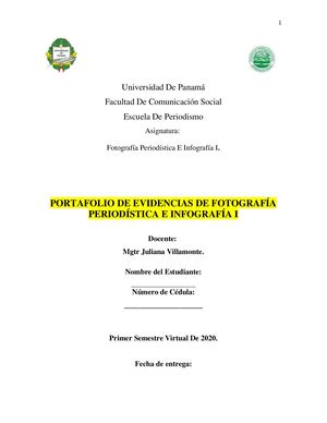 Ejemplo De Un Portafolio De Evidencia De Aprendizaje De Un Estudiante