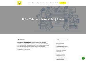 Buku Tahunan Sekolah Mojokerto _ Jasa Pembuatan Buku Kenangan Sekolah