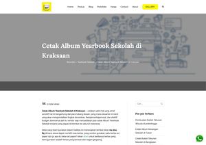 Cetak Album Yearbook Sekolah Di Kraksaan _ Jasa Pembuatan Buku Kenangan Sekolah