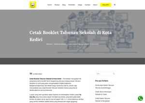 Cetak Booklet Tahunan Sekolah Di Kota Kediri _ Jasa Pembuatan Buku Kenangan Sekolah