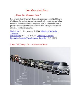 Los Mercedes Benz