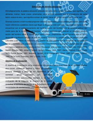 Parte 1 Etimología De La Educación