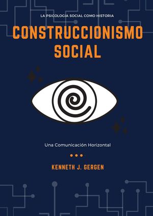 CONSTRUCCIONISMO SOCIAL