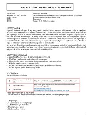 2T. Engranajes WILMER SAENZ