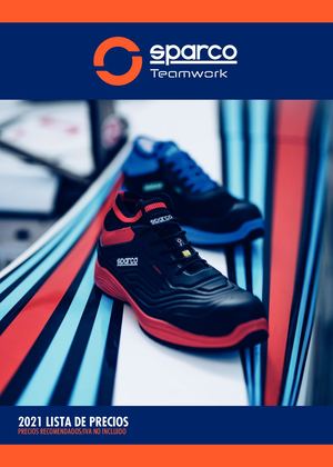 Sparco TeamWork 2021 catálogo