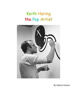 Keith Haring pop Artist